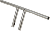 DRAG SPECIALTIES 1" T-Bar - Dimpled - Straight - 6" - Chrome 0601-4215