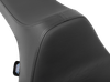 DRAG SPECIALTIES SEATS Predator III Seat - Smooth - Black Solar Leather - FLT/FLH '23-'24 4686E