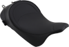 DRAG SPECIALTIES SEATS Solo Seat - Mild Stitched - Driver Backrest - FL '08-'23 0801-0886
