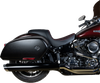 DRAG SPECIALTIES SEATS Predator Seat - Double Diamond w/ Red Sitching - Vinyl - FLSB/FXLR '18-'23 0802-1519