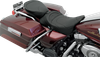 DRAG SPECIALTIES SEATS Pillion Seat - Mild Stitched - Wide - FL '00-'22 0801-0467