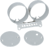 DRAG SPECIALTIES Dual Gauge Bracket - Chrome T21-6924