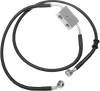 DRAG SPECIALTIES Brake Line - Front - +8" - Black - XL 614745-8BLK