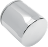 DRAG SPECIALTIES Magnetic Ring Oil Filter - Chrome - 3-1/4" 14-0020HP-BX18