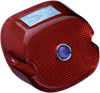 DRAG SPECIALTIES Laydown Taillight Lens - Red 12-0018C-BC446