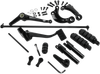 DRAG SPECIALTIES Forward Control - Standard - Black - XL 056220