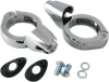 DRAG SPECIALTIES Turn Signal Mount - 49 mm - Chrome 77855C