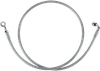 DRAG SPECIALTIES Brake Line - Front - Stainless Steel 640113