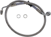 DRAG SPECIALTIES Brake Line - Front (Upper) - Stainless Steel 618604