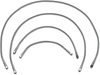 DRAG SPECIALTIES Universal Brake Line - Clear - 21" 821