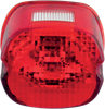 DRAG SPECIALTIES Laydown Taillight Lens - Red 12-0402C