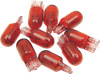 DRAG SPECIALTIES Red Marker Light Bulbs AD-0913R