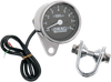 DRAG SPECIALTIES 2.4" Mini Electronic Tach - Stainless Steel Housing - Backlit LED Black Face 21-6930DSLEDB