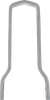 DRAG SPECIALTIES Square Sissy Bar - Chrome - 12.5" H x 7.5" W X08-0041CT