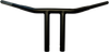 DRAG SPECIALTIES 1-1/4" Buffalo T-Bar - 8" - Flat Black 0601-3504