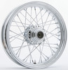 Fr 40 Spk Sd Chrome 16x3.5 Flst Hub 3/4" Axl 00 Ltr