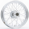 Rr 40 Spk Chrome 18x3.5 Bt/Xl Hub 1" Axl 00 Ltr
