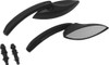 Mirrors Black Eliptical Black