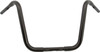 1.25" Ape Hanger 14" Black Cable