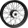 Fr 40 Spk Sd Black 16x3.5 Flst Hub 3/4" Axl 00 Ltr
