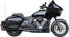 S&S CYCLE 2-into-1 Qualifier Exhaust System - Guardian Black - Race Only - Indian with PowerPlus 550-1131