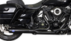S&S CYCLE 2-into-1 Diamondback Exhaust System - Guardian Black - Race Only 550-1028
