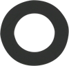 S&S CYCLE Washer Vent Seal - 1/2" 50-7055