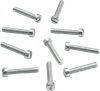 S&S CYCLE Slotted Flat Head Screws - 10-Pack 50-0150