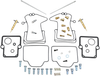 PARTS UNLIMITED Carburetor Repair Kit - Arctic Cat 26-1785