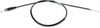 PARTS UNLIMITED Vinyl Covered Throttle Cable - '77-'83 XR75/80 17910-153-000
