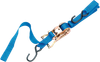 PARTS UNLIMITED Tie-Down Straps - Ratcheting - Assist - 1" x 6' - Blue 3920-0076