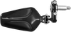 PARTS UNLIMITED Mirror - Side View/Bar End - Oval - Black 98002