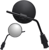 PARTS UNLIMITED Mirror - Side View - Dual Sport - Yamaha - Reverse Thread - Right - Black 17080