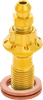 ARLEN NESS Banjo Bolt with Bleeder - 10 mm - Gold 300-823