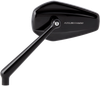 ARLEN NESS Mirror - Mini/Stocker - Side View - Hexagon - Black - Left 13-156