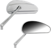 ARLEN NESS Mirrors - Downdraft - Side View - Elongated - Chrome 510-027