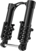 ARLEN NESS Fork Legs - 49 mm - Black Anodized - For Factory Brake Caliper 120-002