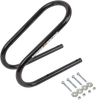 MOOSE OFFROAD Wheel Chock - Permanent - Standard - Black - 3.5" 3911-0050
