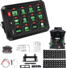 MOOSE OFFROAD Gang Switch Panel - 12 Position 90-200-PU