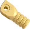 MOOSE OFFROAD Knurled Shift Lever Tip - 0 mm - Gold 81-0000-02-50