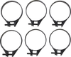 MOOSE OFFROAD Carburetor Clamps - 49-51 mm - 6-Pack 110-1051