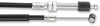 MOOSE OFFROAD Black Vinyl Clutch Cable - Honda 45-2006