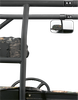 MOOSE OFFROAD Mirror - Rear View - Rectangle - Black - 2" 56-18039A