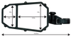 MOOSE OFFROAD Mirror - Side View - Octagon - Black MUTVMIR-ES2-CCS