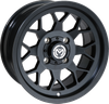 MOOSE OFFROAD Wheel - 27X - Front/Rear - Black - 12x7 - 4/136 - 4+3 27MO127136MB4