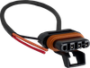 MOOSE OFFROAD Taillight Pigtail Harness - Polaris 100-1397-PU