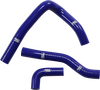 MOOSE OFFROAD Race Fit Radiator Hose Kit - Blue - Kawasaki KAW-62-BL