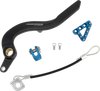 MOOSE OFFROAD Brake Pedal - Blue - Yamaha 82-0226-21-22