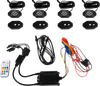 MOOSE OFFROAD Rock Light Kit - RGB - 4 Pods 100-3614-PU