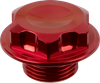 MOOSE OFFROAD Steering Stem Nut - Red C23-5241R